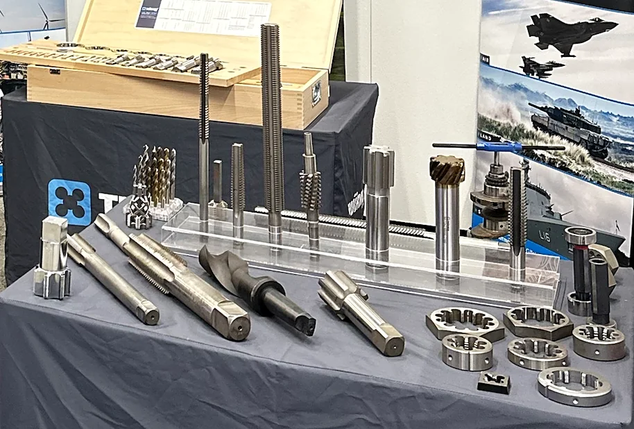 Stora g&auml;ngtappar, g&auml;ngsnitt och borrar fr&aring;n Th&uuml;rmer Tools